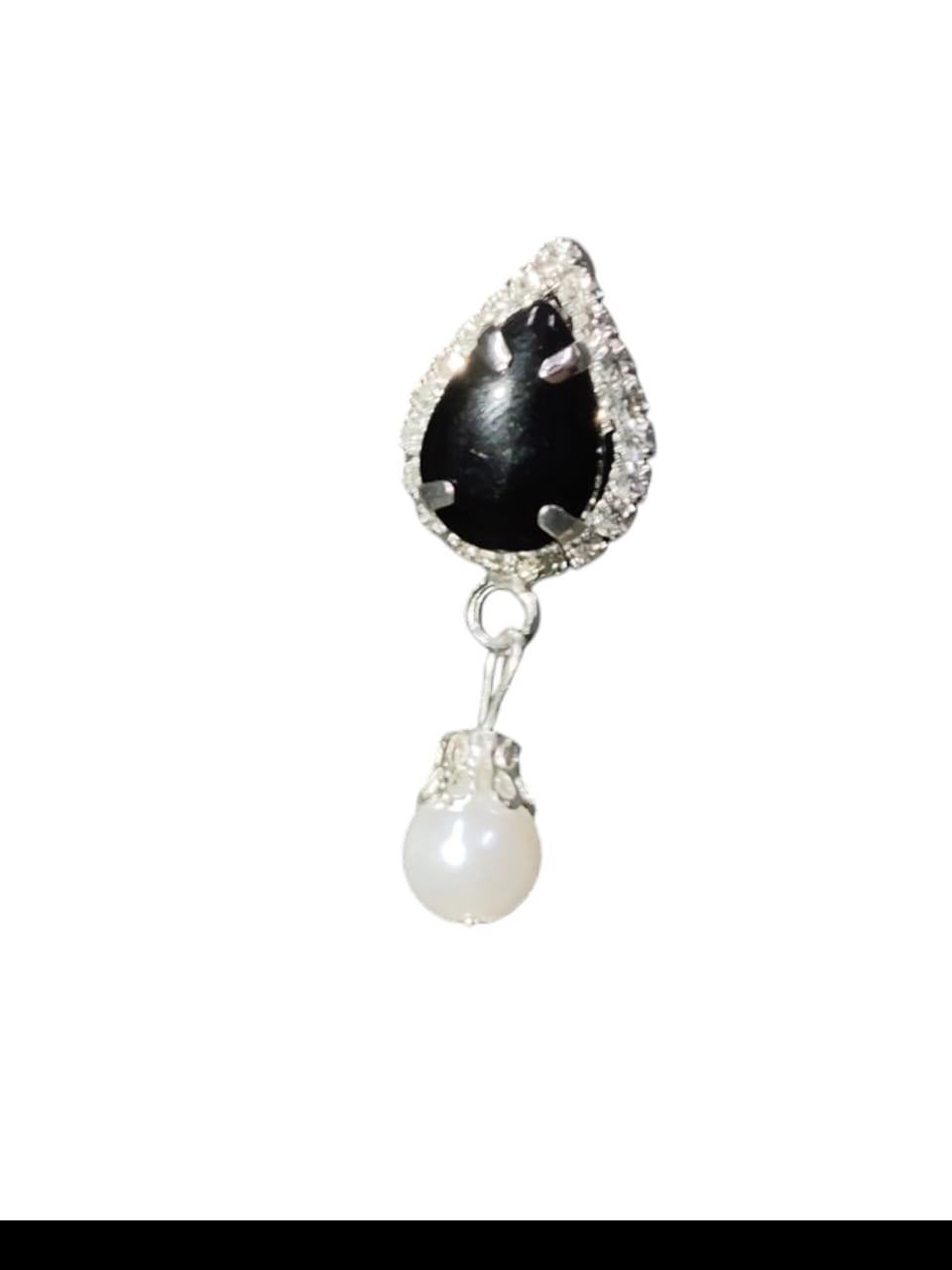 Pearl Beads Necklace Set(Black)