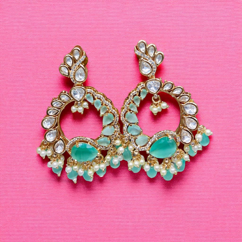 Traditional Kundan Earrings