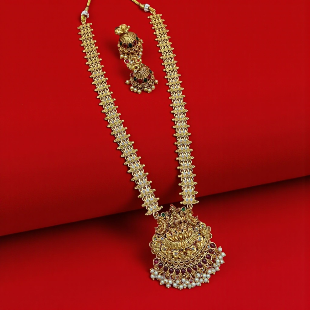 Traditional Lakshmi Temple Jewelry Set