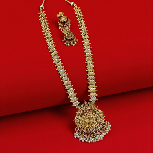 Traditional Lakshmi Temple Jewelry Set