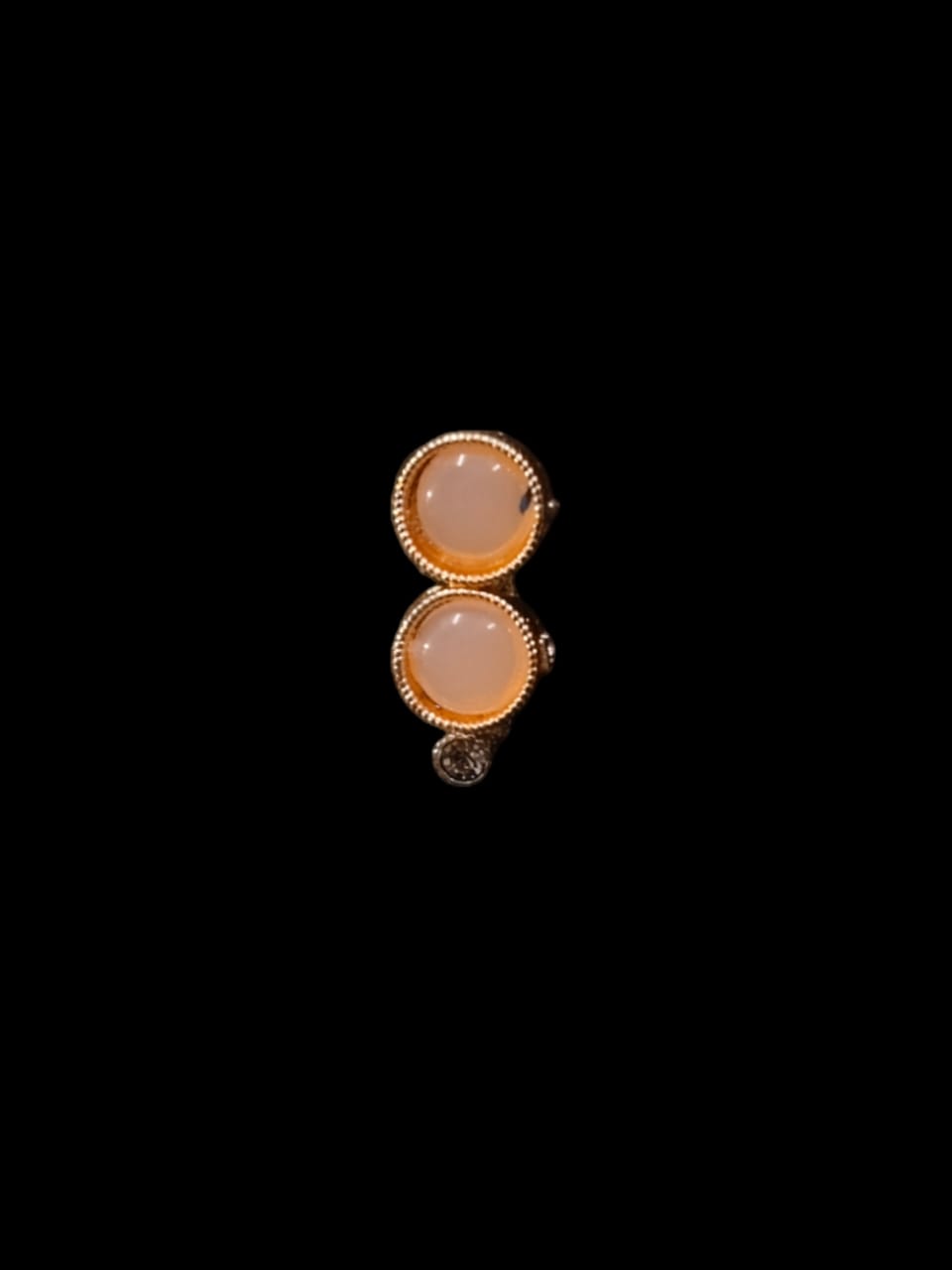 Peach Colour Copper Plated Necklace Set