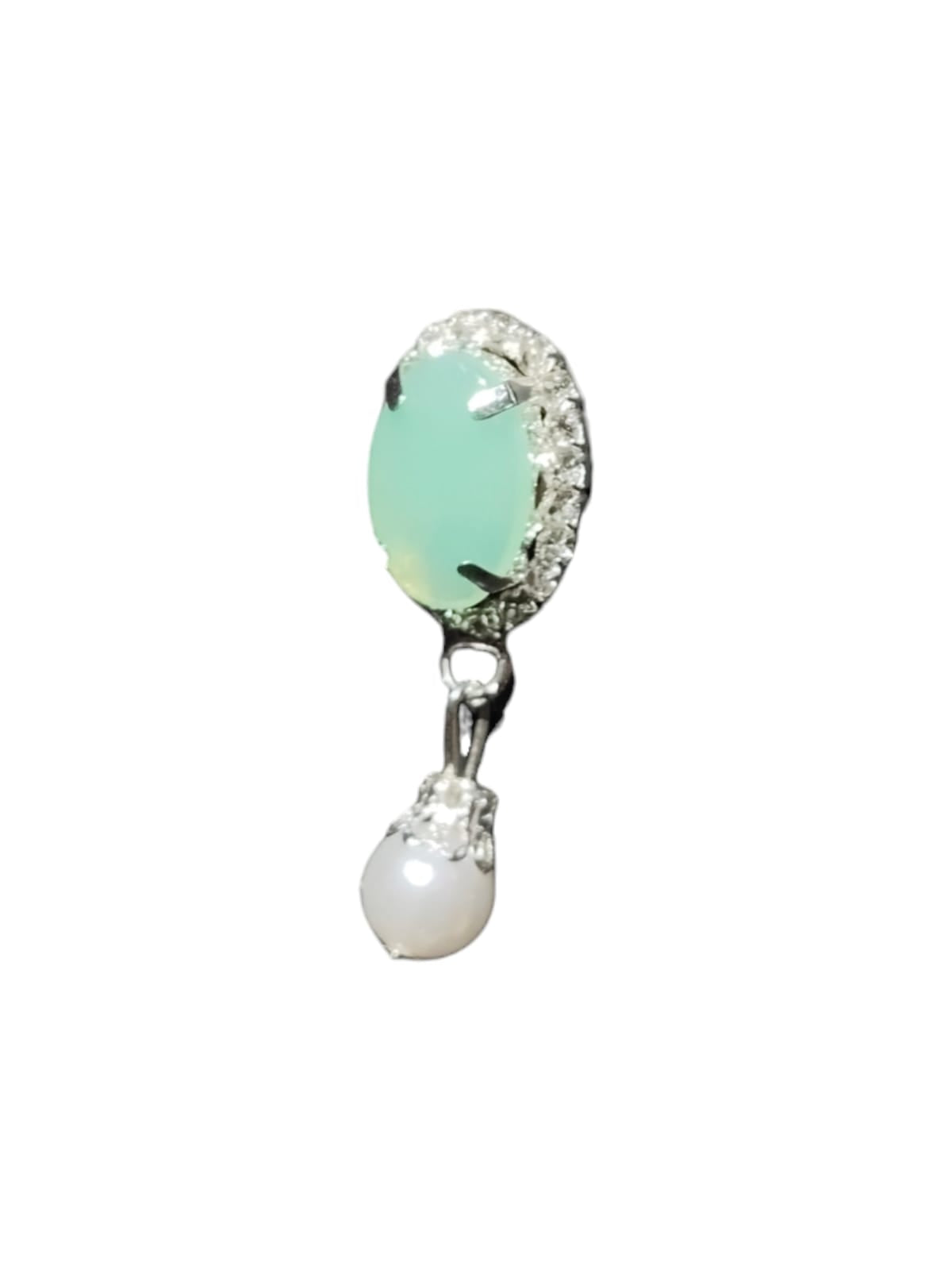 Pearl Beads Necklace(Blue)