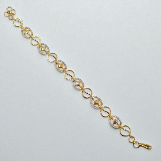 Stylish AD Stone Bracelet