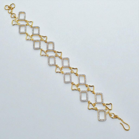 Geometric AD Stone Bracelet
