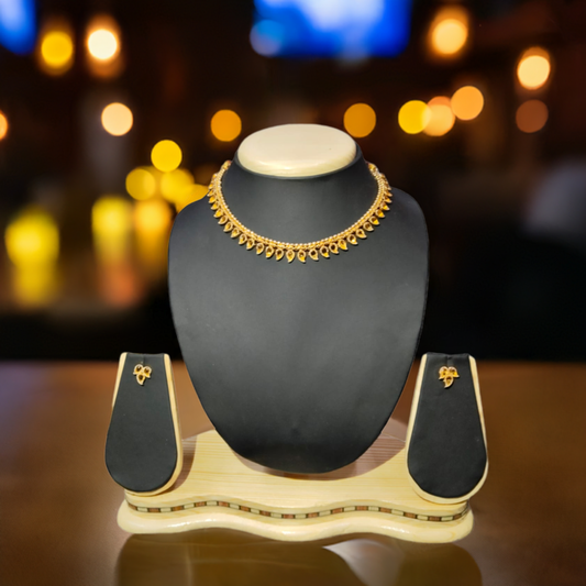 Golden Jewelry Mini Stone